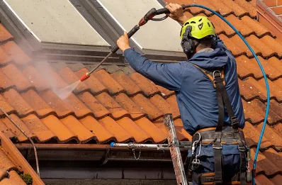 Démoussage et hydrofuge de toiture à Lasserre